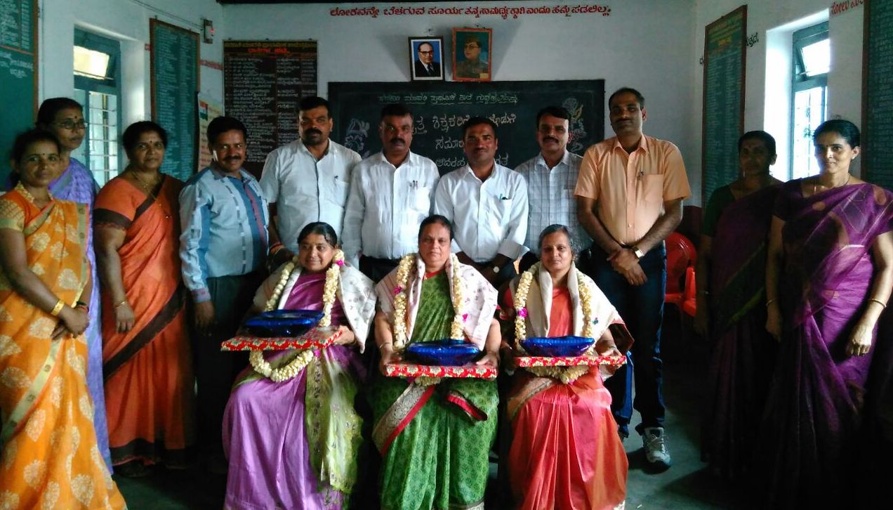 ಕುಶಾಲನಗರ: ನಿವೃತ್ತ ಶಿಕ್ಷಕರಿಗೆ ಸನ್ಮಾನ